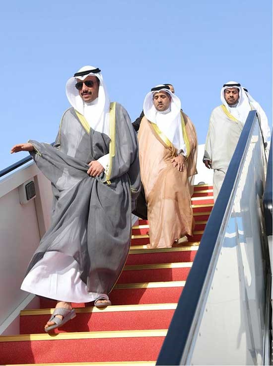 الغانم يعود إلى البلاد بعد مشاركته في مؤتمر "البرلماني العربي" في القاهرة