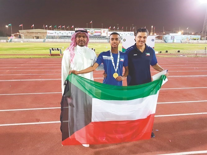 السعودية تتصدر منافسات خليجي ألعاب القوى للشباب