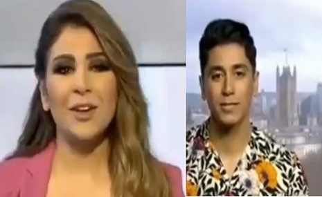 بالفيديو.. مطرب يغازل مذيعة شهيرة على الهواء: المهم تكوني مزهزهة