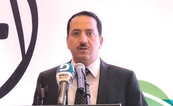 د.جاسم الهاشل متحدثا ﻿