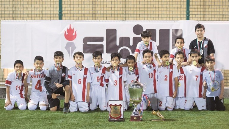 فريق نادي خيطان بطل المهرجان	(أحمد علي)﻿