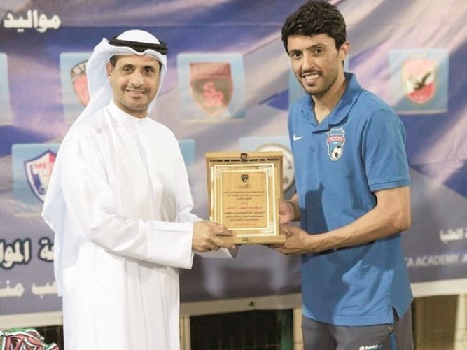 علي عبدالرضا مكرما ممثل شركة نفط الكويت علي العازمي﻿