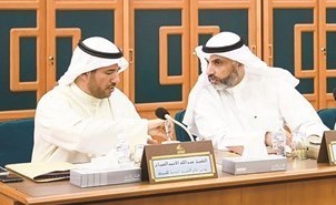 الشيخ عبدالله الأحمد ومحمد العنزي﻿