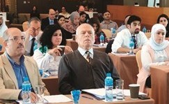 جانب من المشاركين في الورشة﻿