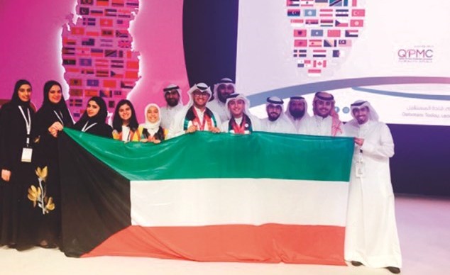 الوفد الكويتي المشارك في البطولة ﻿
