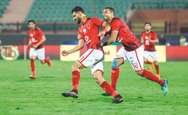 الأهلي تجاوز الداخلية في كأس مصر