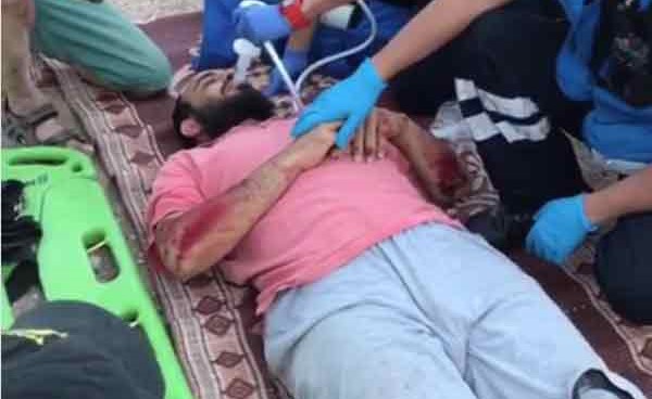 نجاة مواطن اماراتي سقط من طائرته الشراعية