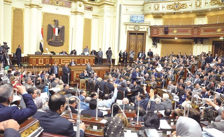 صورة أرشيفية لإحدى جلسات النواب المصري﻿