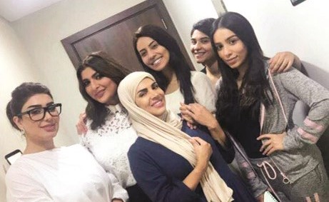 غدير السبتي مع بطلات اماني العمر﻿