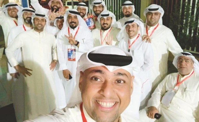 جانب من انتخابات جمعية ضاحية عبدالله السالم والمنصورية﻿