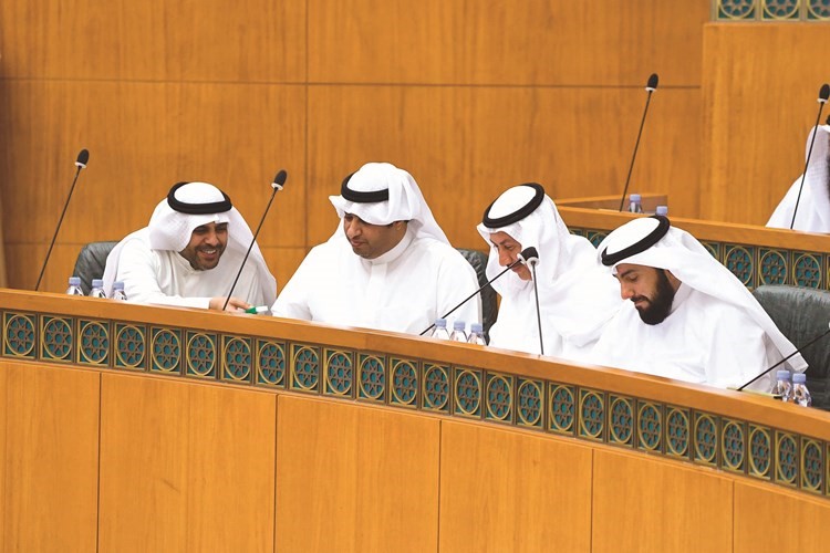 الشيخ د.باسم الصباح وم.حسام الرومي والحميدي السبيعي ومحمد الجبري﻿