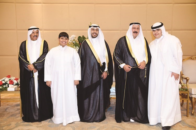 لقطة تذكارية مع المعرس فهد الجسار بالمناسبة السعيدة﻿