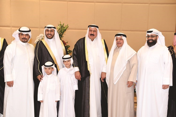 جاسم بودي ومحمد بودي والشيخ فيصل الصباح والشيخ خالد الصباح والشيخ خليفة الصباح يباركون﻿