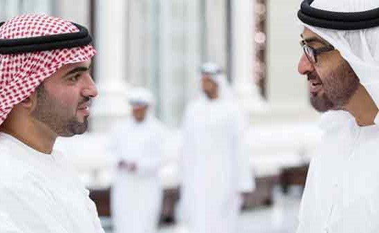  ولي عهد ابو ظبي صاحب السمو الشيخ محمد بن زايد وتوجيهاته للاعلامي يوسف المعمري 