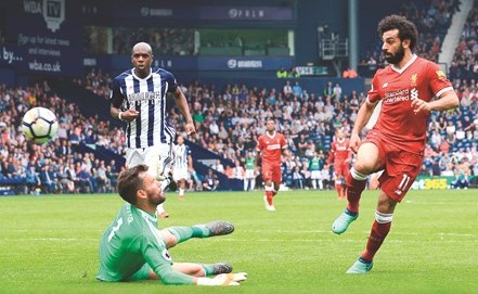 محمد صلاح يعادل 3 أساطير في «البريمييرليغ»