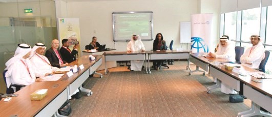 المشاركون في الورشة﻿