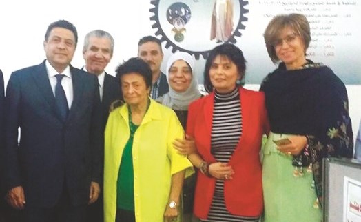 زيارة السفير المصري الى مصنع ماج الساير بحضور د.داليا بدران﻿