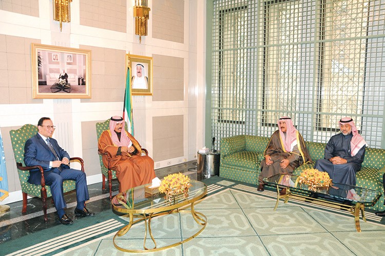 ولي العهد زار مقر وفد الكويت الدائم في الأمم المتحدة بنيويورك: دوركم بارز في خدمة الوطن وقضايا الأمة العربية