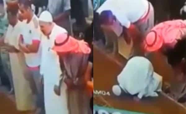 بالفيديو..لحظة وفاة مُسن أثناء الصلاة بأحد مساجد الأردن