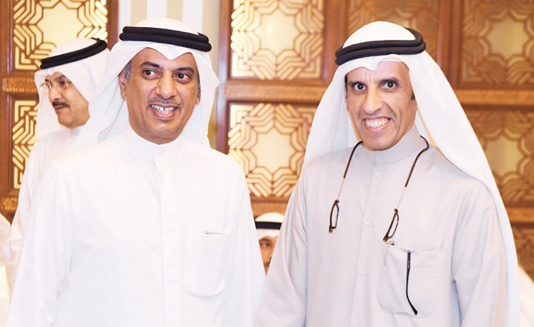 الزميل خالد العرافة ومهلهل الخالد﻿