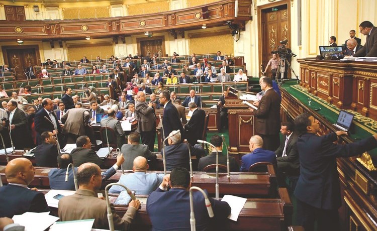 صورة ارشيفية لاحدى الجلسات البرلمانية﻿