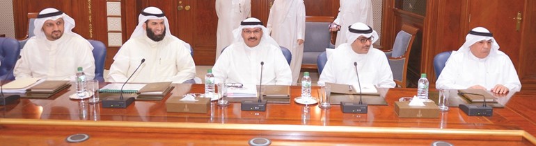 الشيخ خالد الجراح والشيخ أحمد المشعل﻿