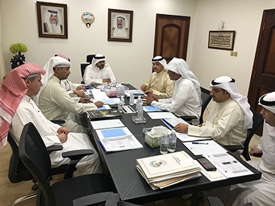 محمد الجبري مترئسا الاجتماع