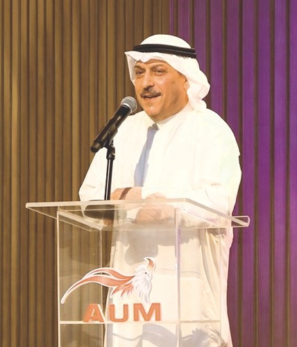 AUM تكرم طلابها الفائزين في مسابقة تحدي الروبوتات لجامعات دول الخليج