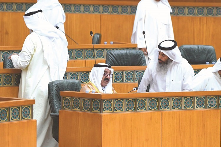 الشيخ ناصر صباح الأحمد ونايف المرداس ﻿