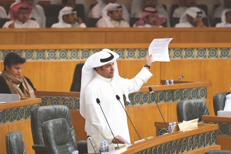 فيصل الكندري مؤيدا للاستجواب﻿