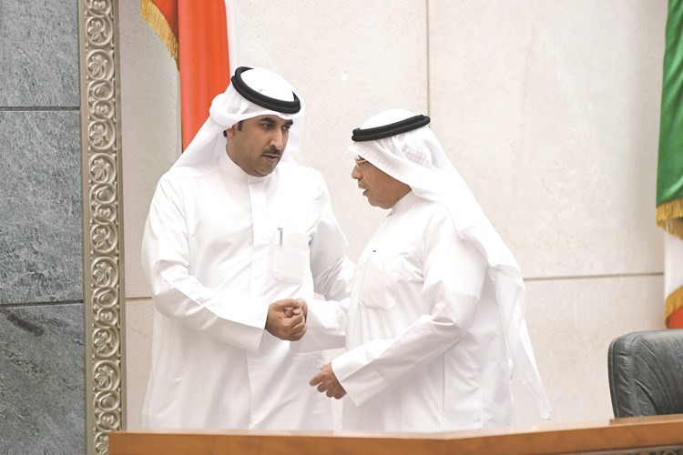 الشيخ خالد الجراح وفراج العربيد﻿