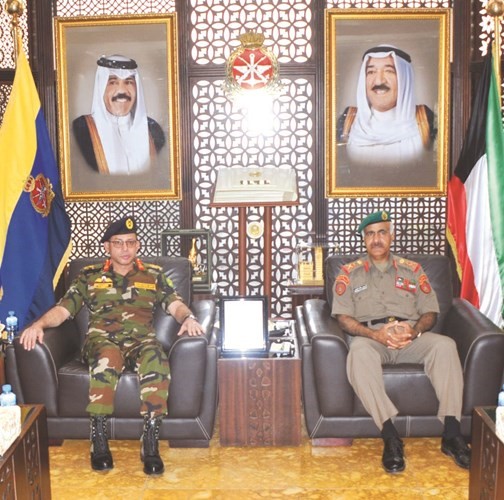  رئيس الاركان مستقبلا رئيس الادارة والقوى البشرية ببنغلادش اللواء الركن ام اس مطيع الرحمن﻿