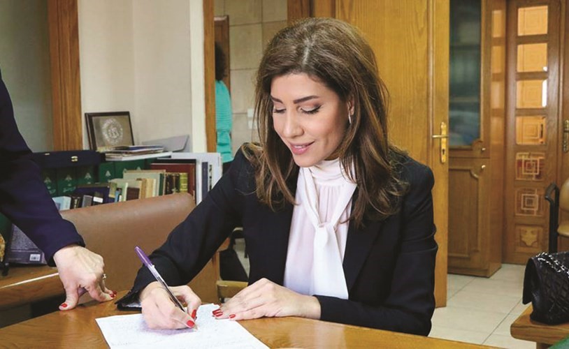 الاعلامية بوليت ياغوبيان المرشحة عن لائحة كلنا وطني لبرلمان ٢٠١٨﻿