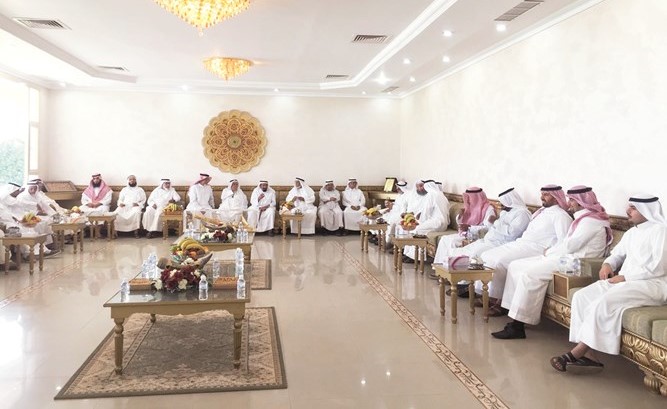 المزارعون في ضيافة آل الجلال في الوفرة﻿