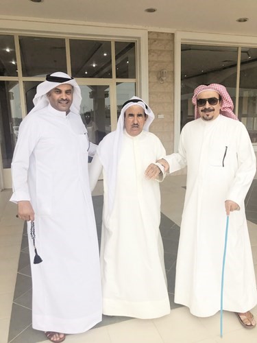 المزارع خالد العويهان مرحبا به من ناصر الجلال وولده متعب﻿