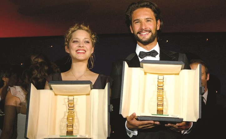 ماريون كوتيار ورودريغو سانتورو Trophée Chopard 2004﻿
