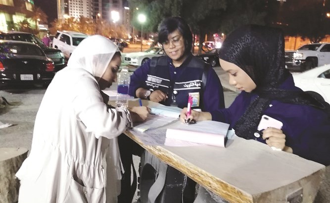 تحرير مخالفات خلال الحملة ﻿