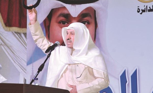 النائب السابق محمد طنا رافعا العقال دعما للمرشح ﻿