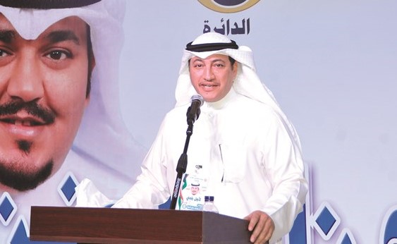 النائب عسكر العنزي يلقي كلمته ﻿