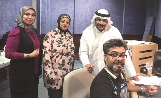 العمر مع هدى حمادة وحسين الرفاعي وإلهام الحمادي﻿