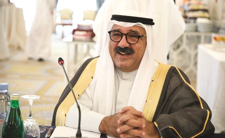 النائب الأول لرئيس مجلس الوزراء ووزير الدفاع الشيخ ناصر صباح الأحمد﻿