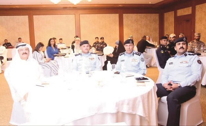 اللواء جمال البليهيص والعقيد خليل الأمير في مقدمة الحضور﻿