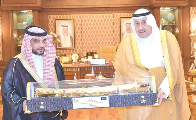 الحمود استقبل عضو المجلس البلدي لأمانة منطقة الرياض السعودية
