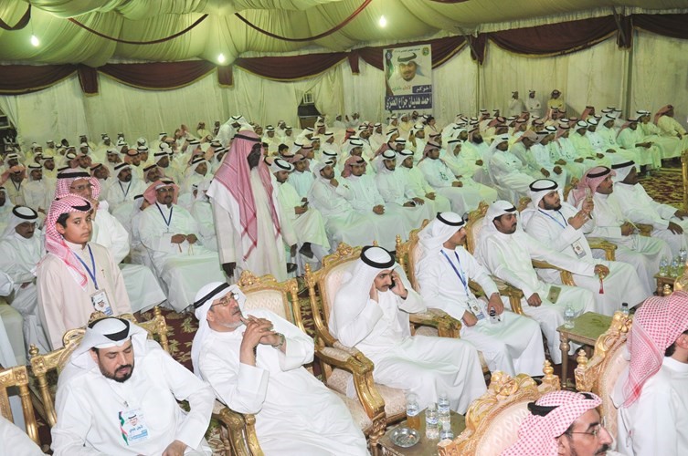 حضور غفير في مقر المرشح أحمد العنزي﻿