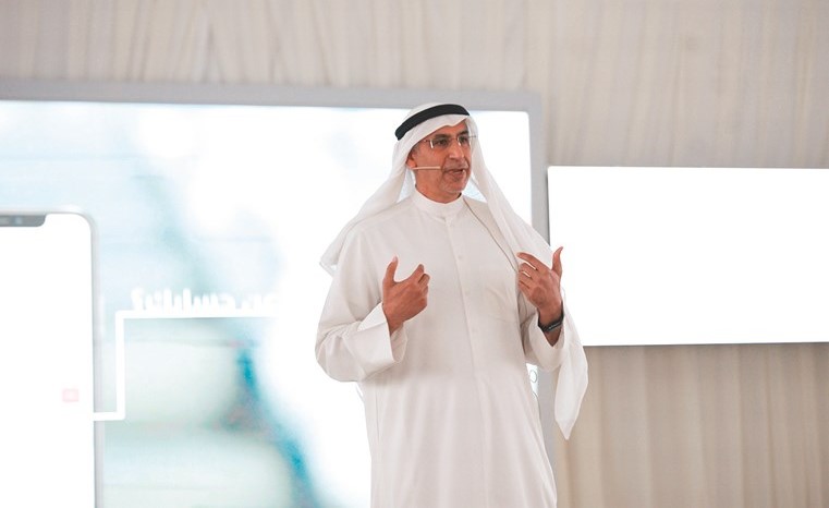 د.وليد الحساوي متحدثا خلال المؤتمر الصحافي﻿