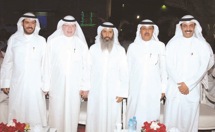 عبدالرحمن الجيران مشاركا في الاحتفال﻿