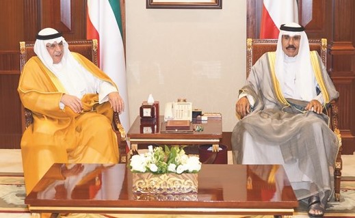سمو نائب الأمير وولي العهد مستقبلا الشيخ خالد الجراح﻿