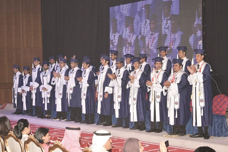 جانب من الخريجين ﻿
