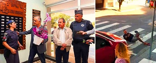 بسبب شجاعتها وانقاذها للأمهات وأطفالهن، زارها حاكم سان باولو وهنأها وشكرها