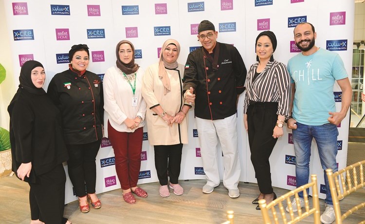 «صفاة هوم» و«اكسايت الغانم» نظمتا فعاليات الطبخ الحي لعملائهما